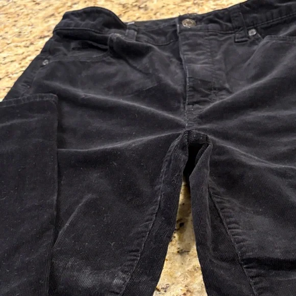 Talbots size 2 Black Corduroy Pants - Picture 4 of 8